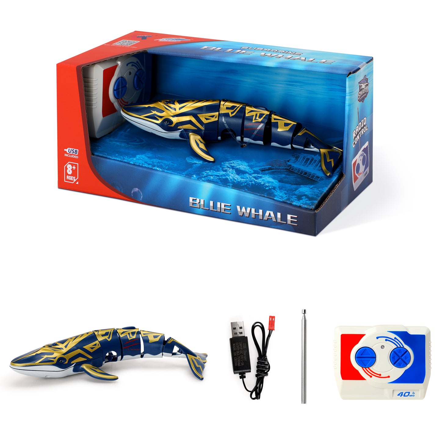 RC Whale Shark Toys