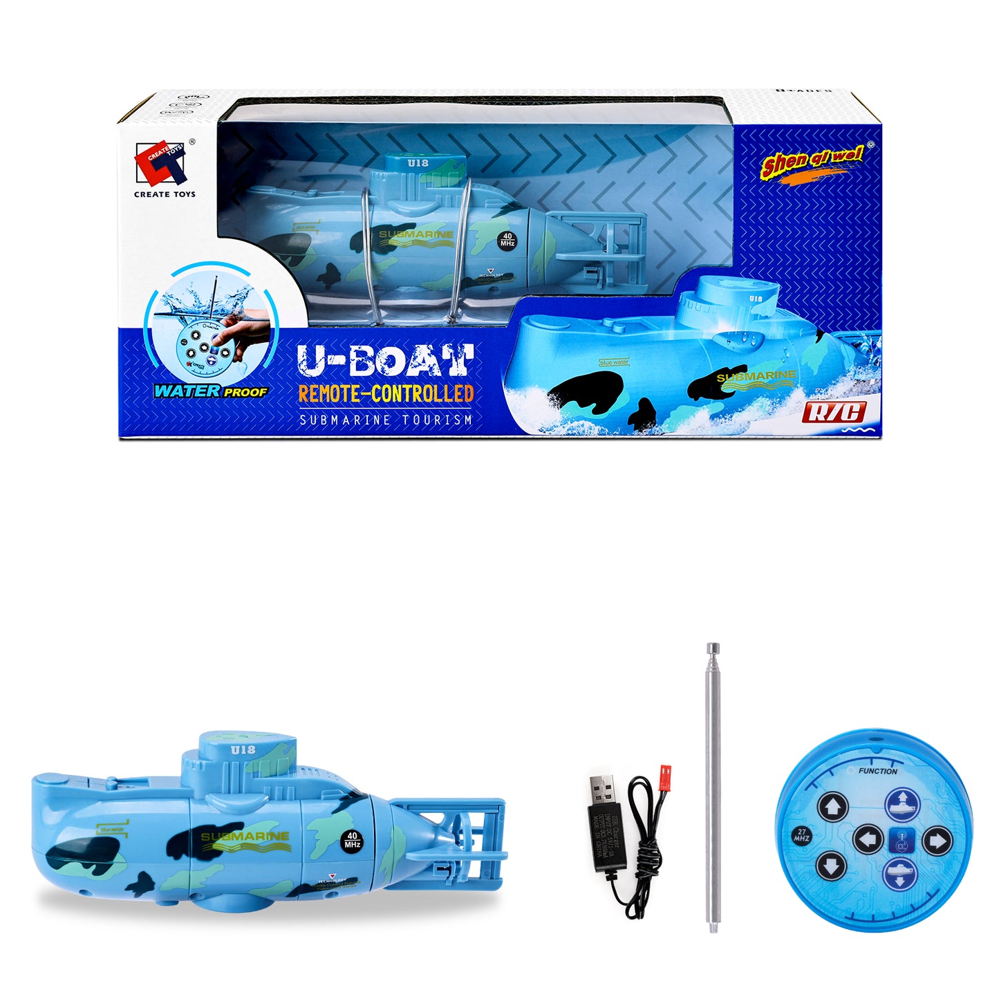 Mini RC Submarine