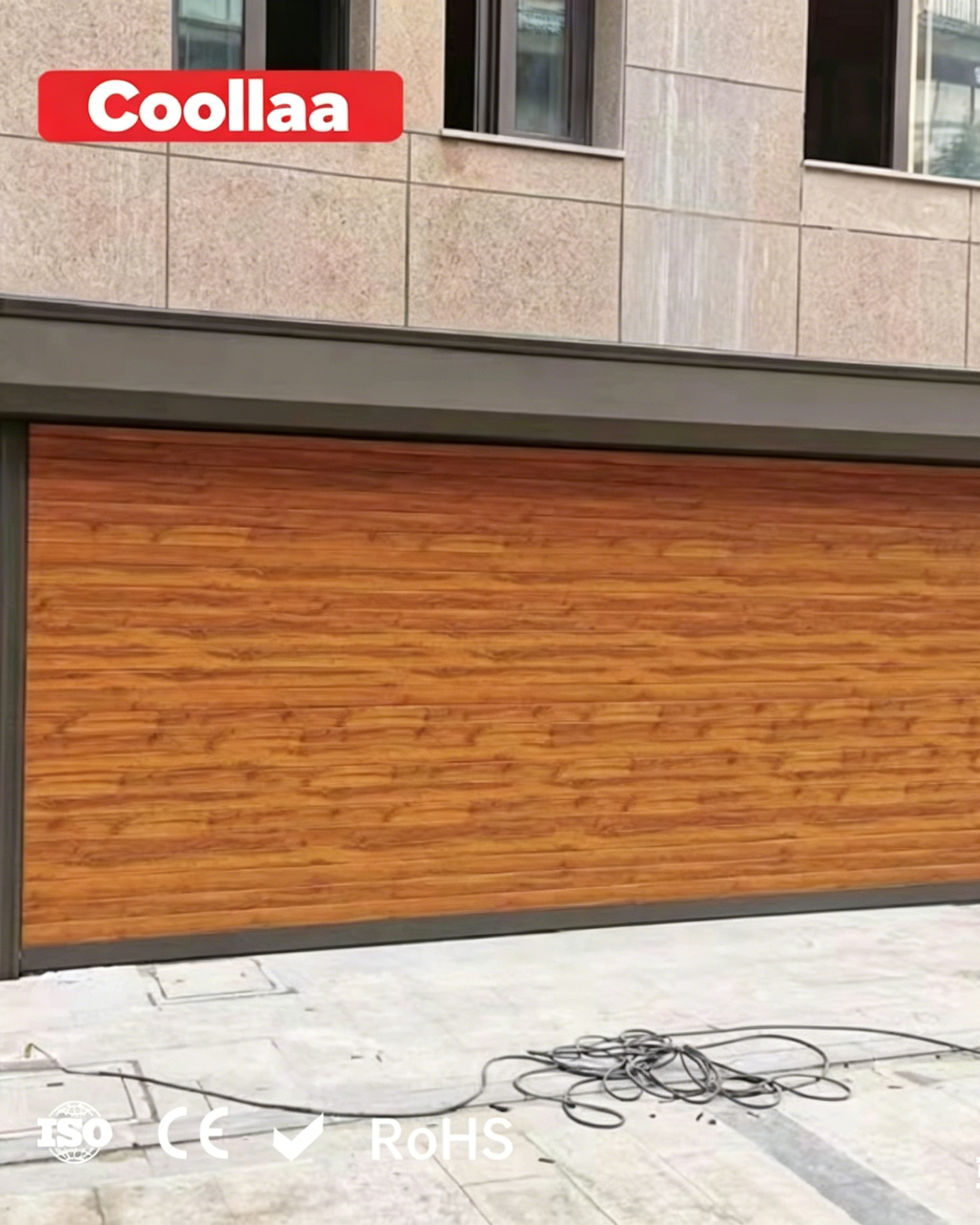 Steel foam and lead foam garage door  series