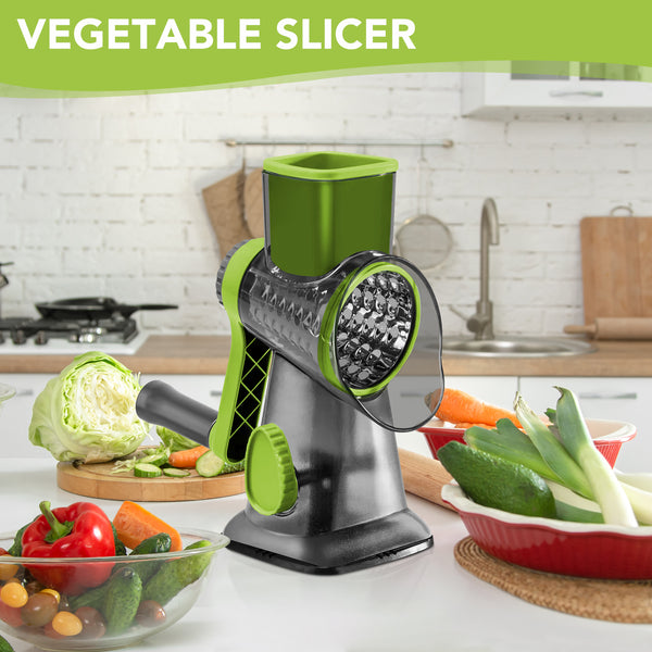 Kitchen Vegetable Slicer with 3 Blades