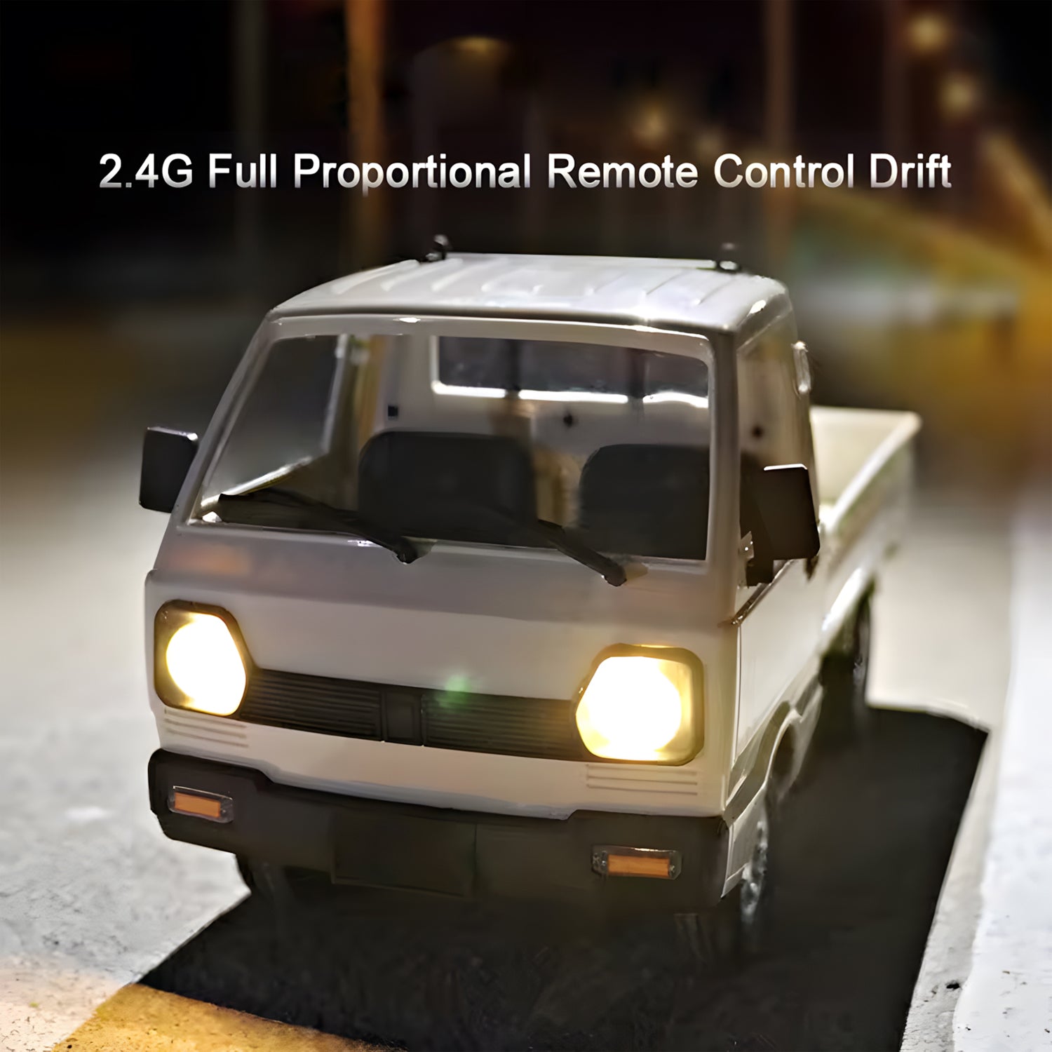 Top 1/16 2.4G RC Cars Outdoor Drift RC Truck With LED For Boys Toys Birthday Christmas Gift