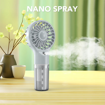 Two-in-One Handheld Portable Fan