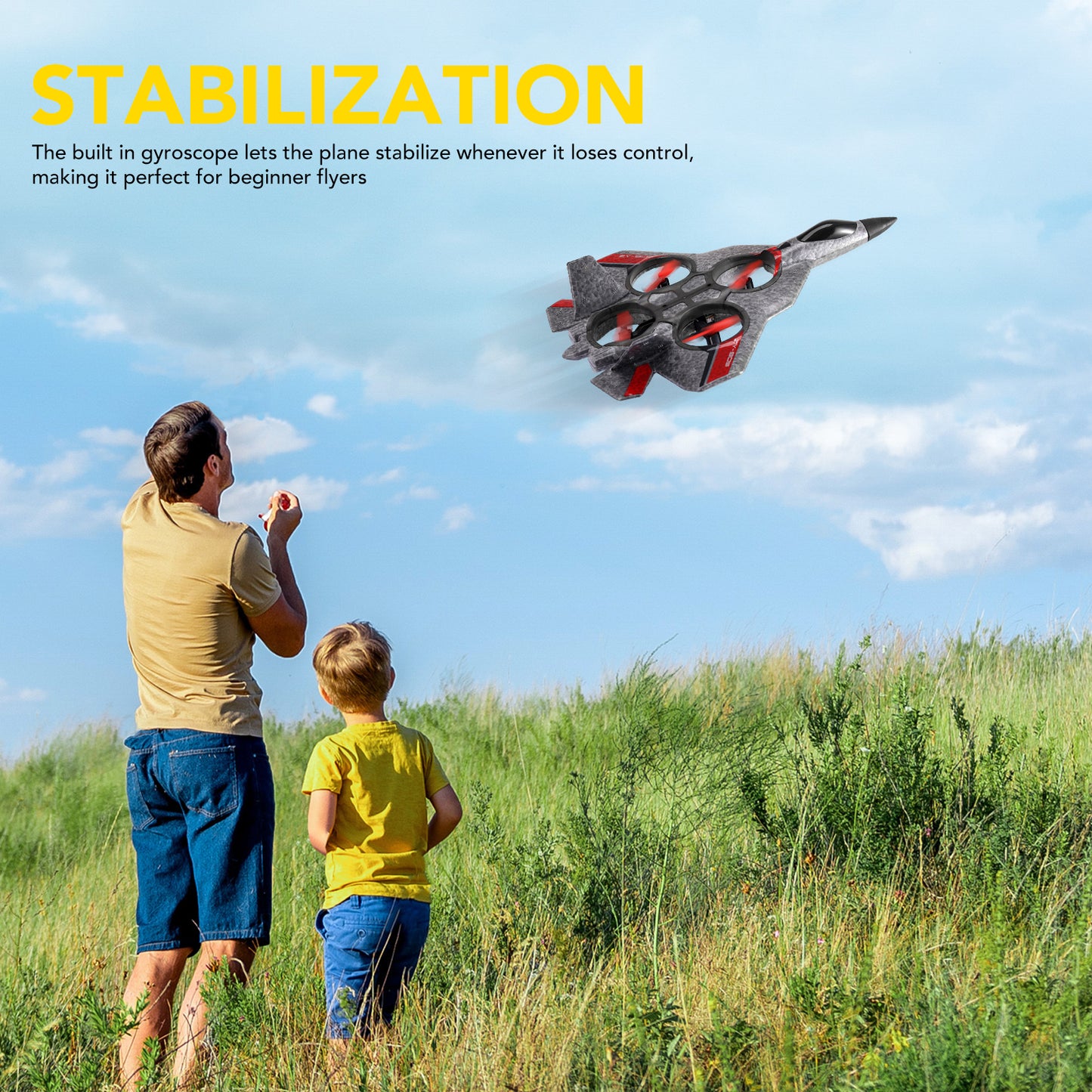 RC Helicopter Plane for Kids