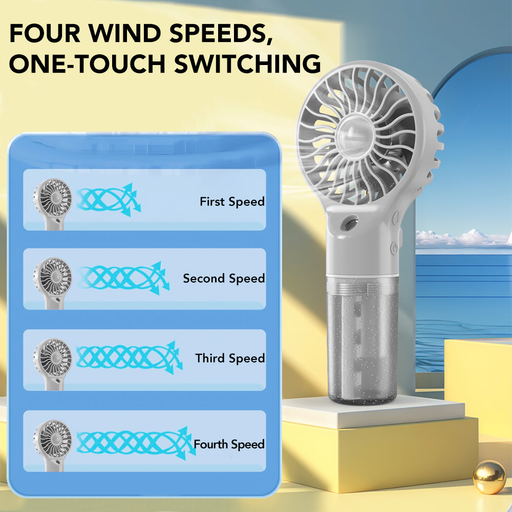 Two-in-One Handheld Portable Fan