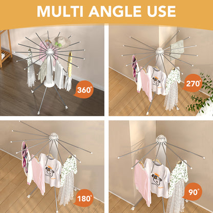 Foldable Clothes Drying Rack