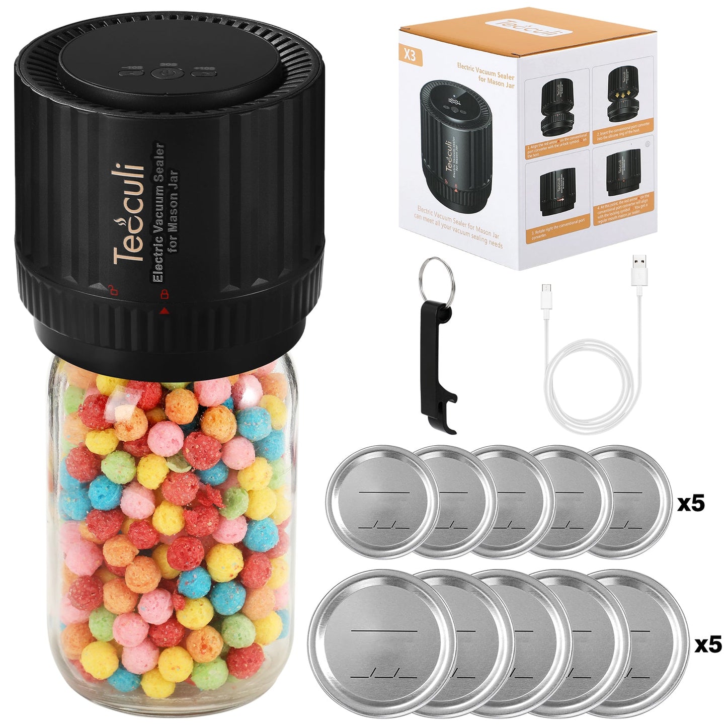 Electric Jar Vacuum Sealer