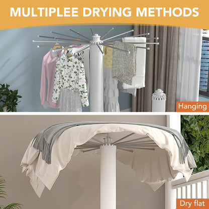 Foldable Clothes Drying Rack