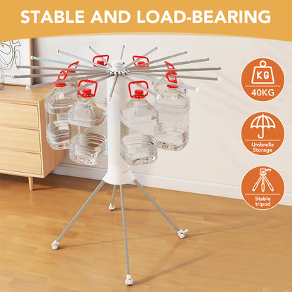 Foldable Clothes Drying Rack