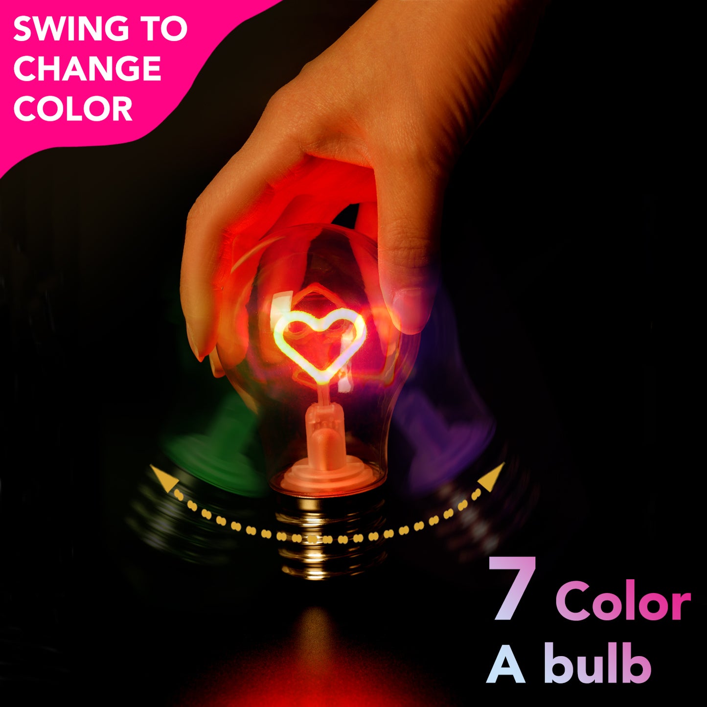 Rechargable Dynamic Multicolor Ambience Lights