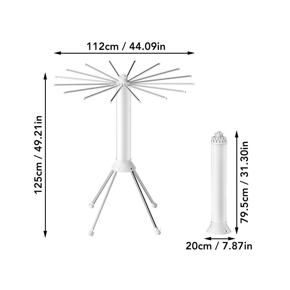 Foldable Clothes Drying Rack