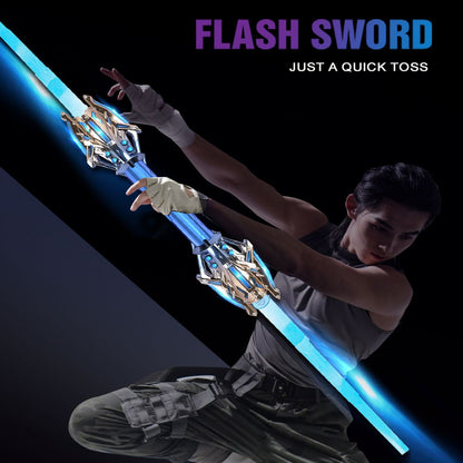 Double-Head Flash Lightasber Sword