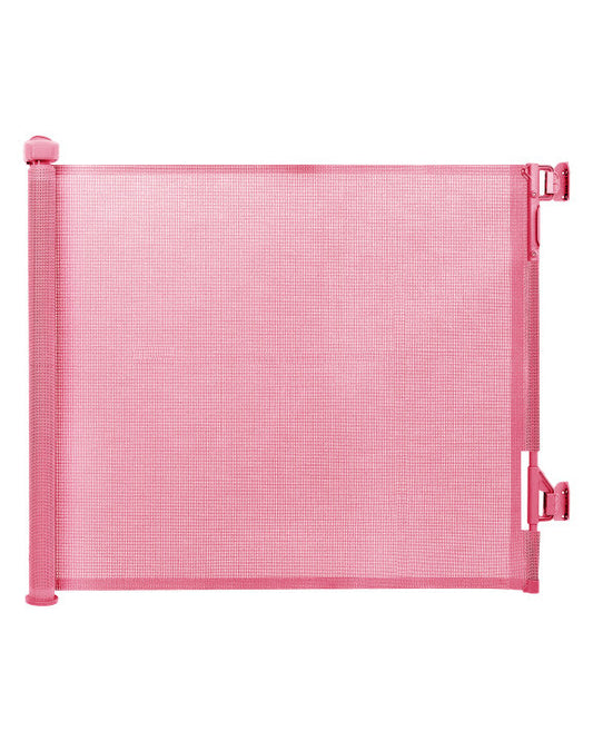 بوابة دوناتشي للكلاب قابلة للسحب شبكية باللون الوردي للاستخدام الداخلي والخارجي